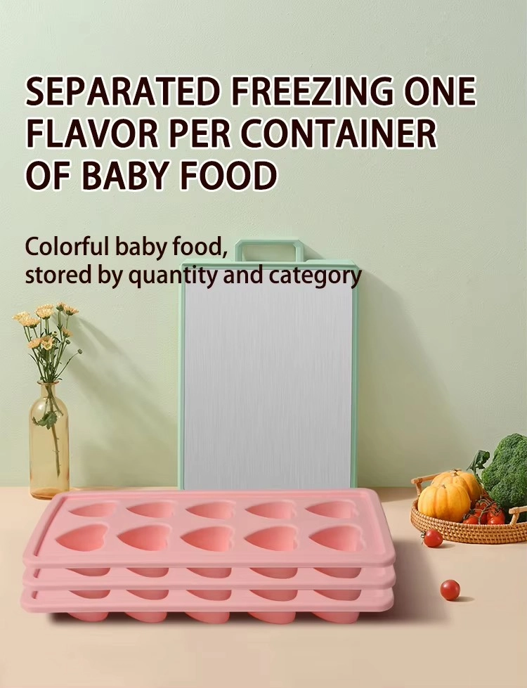 Individually frozen baby food (one flavor per box)